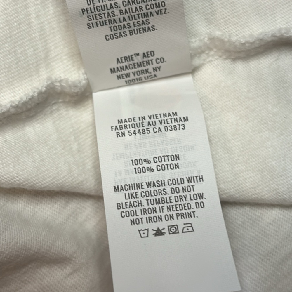 NWT Aerie Bubble Sleeve T-shirt Top - Picture 5 of 5